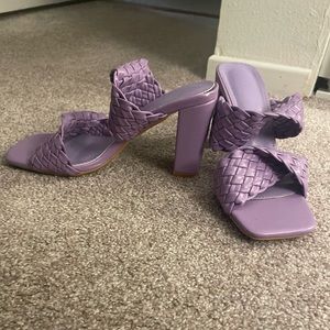 Nasty Gal Lilac Mules